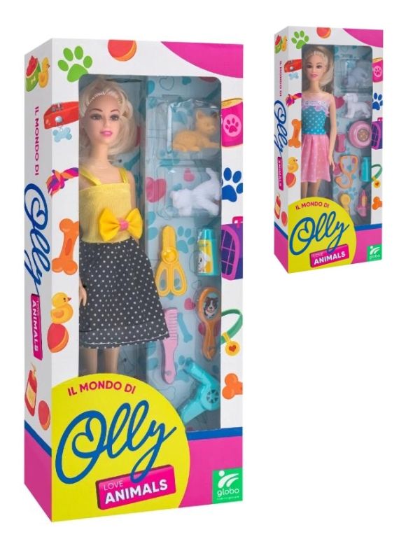 Gioco Per Bambina Bambola Olly Veterinaria 30Cm - Assortito