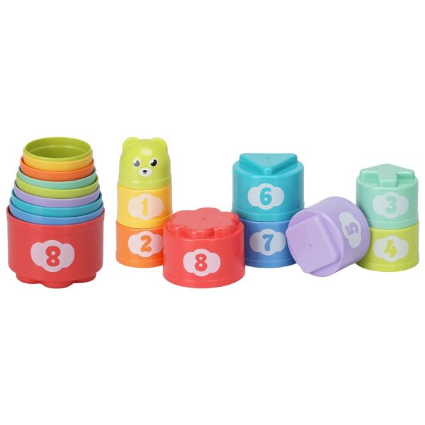 Jeu d'équilibre Baby Tower 9 pièces