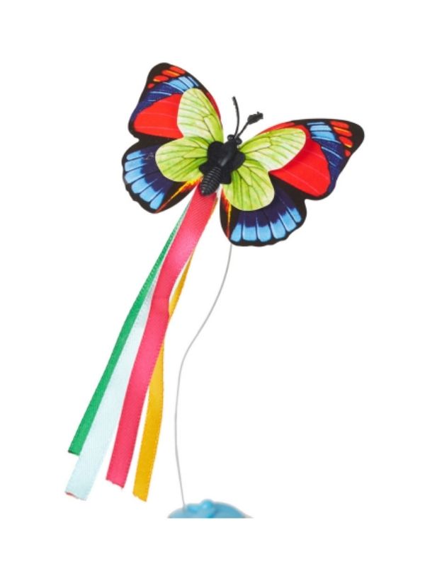  Jouet Interactif Pour Chat Avec Papillon 20X30Cm
