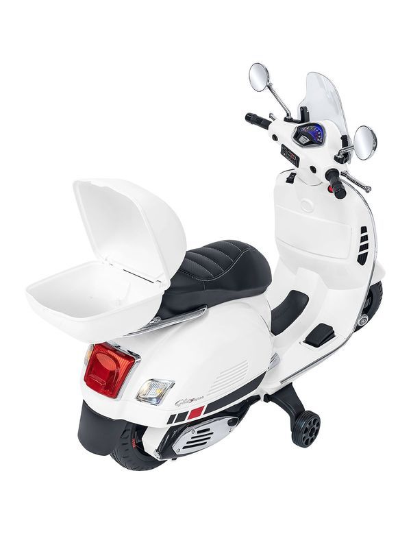 Moto Electrique Pour Enfants Vespa GTS 12V - Blanc