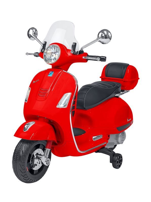 Moto Elettrica Per Bambini Vespa GTS 12V - Rossa