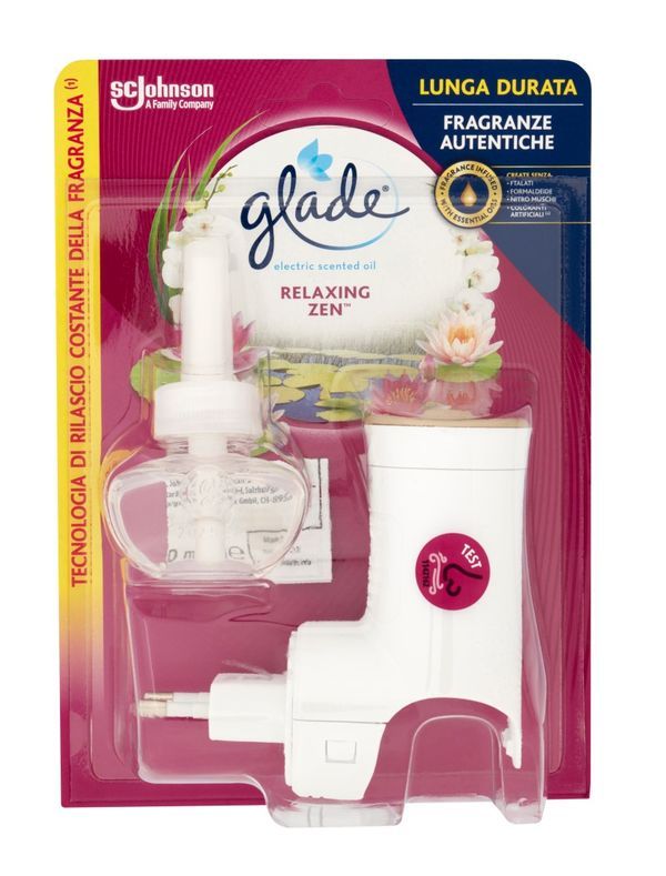 GLADE Diffusore Elettrico Con Ricarica Relaxing Zen 20Ml