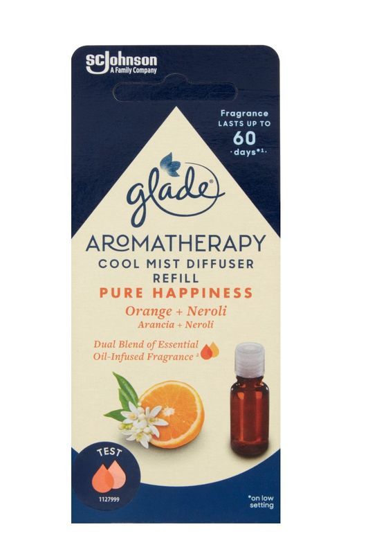 GLADE Aromatherapy Ricarica Per Diffusore Di Oli Essenziali Arancia E Neroli 18Ml