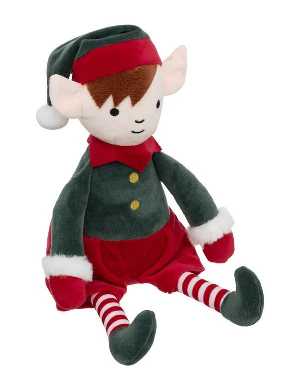 Folletto Natalizio Peluche 35Cm
