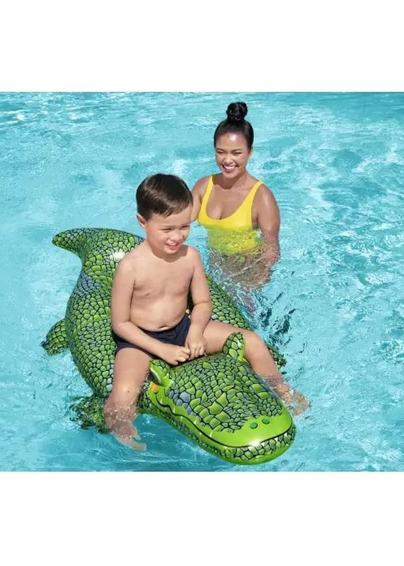 BESTWAY Crocodile Gonflable 152X71Cm