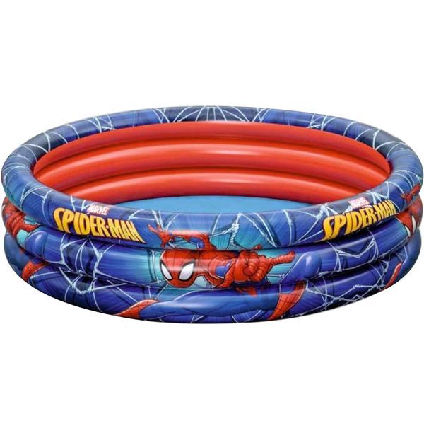 BESTWAY Pataugeoire Gonflable Spiderman 122X30Cm