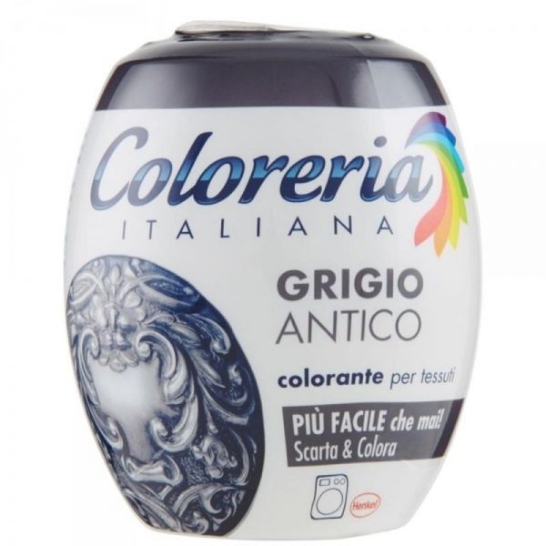 Grey Coloreria Colorante Per Tessuti - grigio Antico 350g