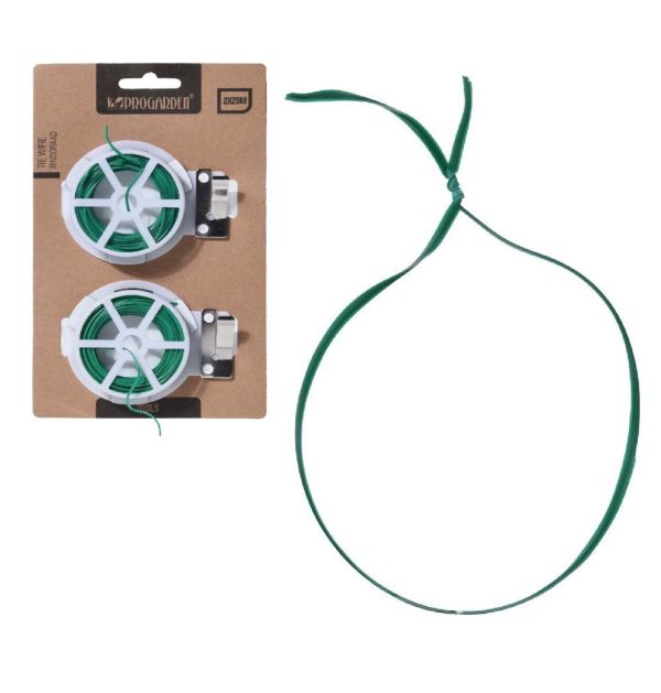 Grüner Eisendraht 20M - 2 Spulen