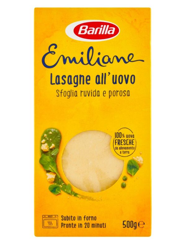 BARILLA Lasagne All'Uovo 500G