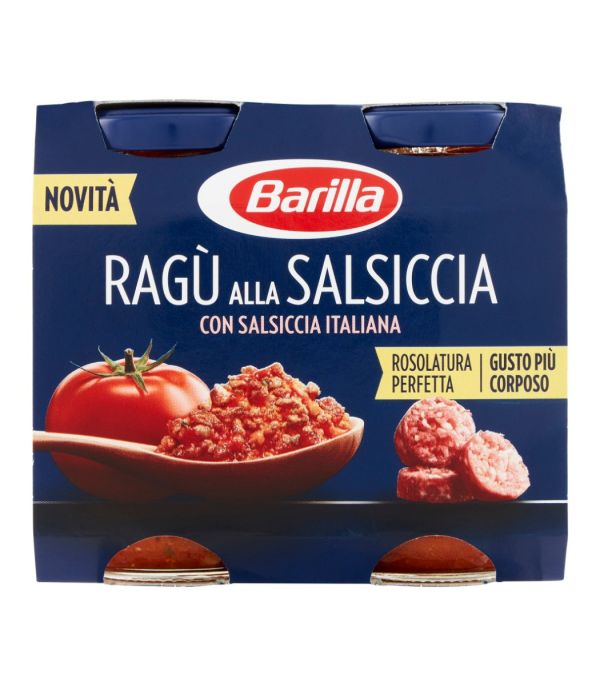BARILLA Ragù Alla Salsiccia 2X180G