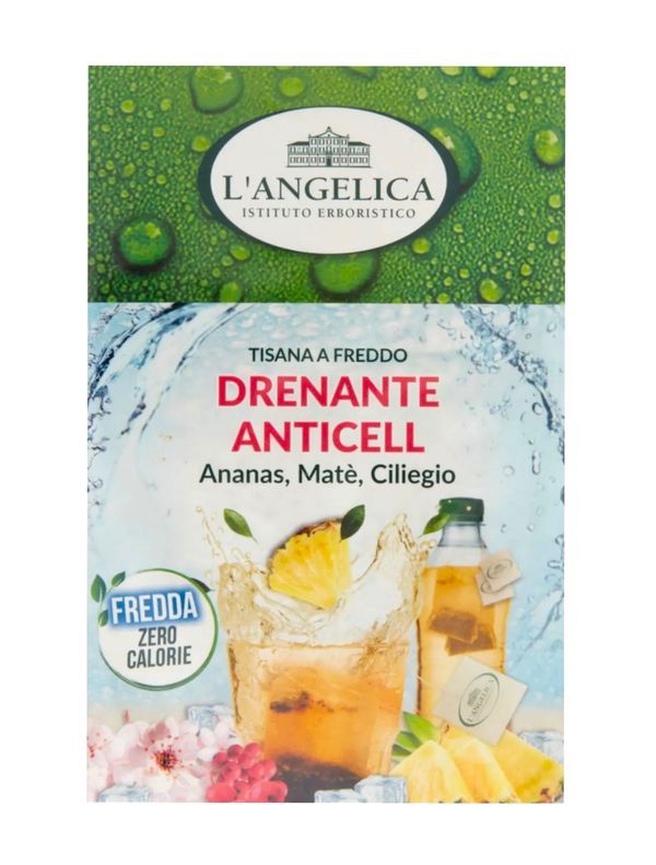 L'ANGELICA Tisana Fredda Drenante Anticell 18 Bustine 
