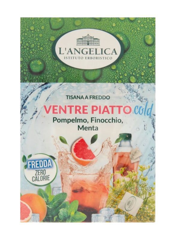 L'ANGELICA Tisana Fredda Ventre Piatto 18 Bustine 