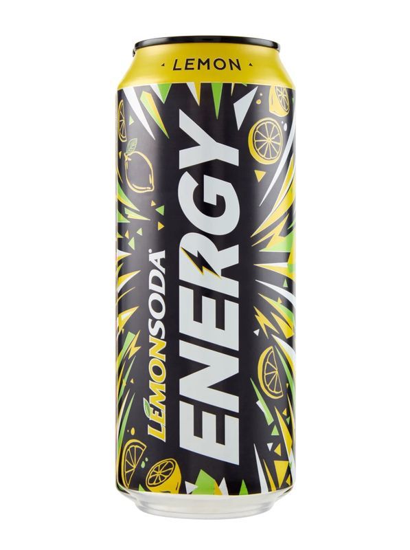 LEMONSODA Energy Lemon 500Ml 