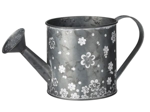 Dekorierte Zink-Gießkanne 28Cm