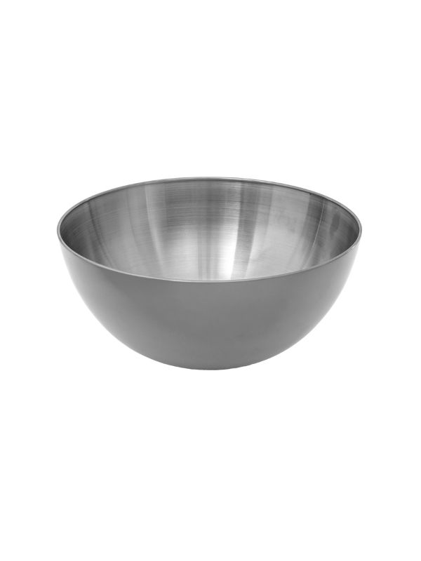 Salatschüssel aus Edelstahl, 13 cm