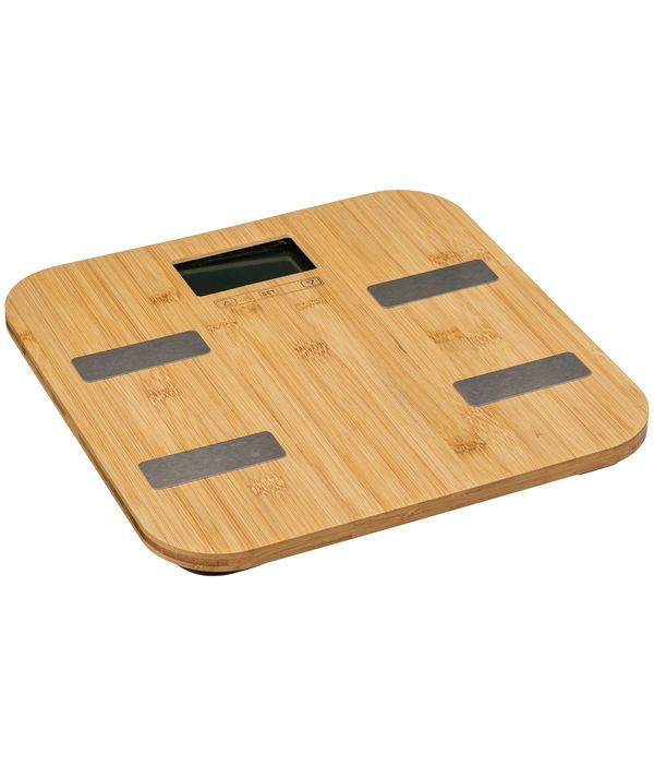 Personenwaage Bambus 28X28Cm