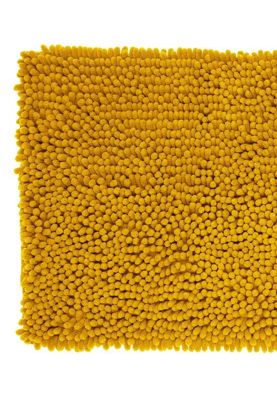 Badematte Senfgelb 50X80Cm
