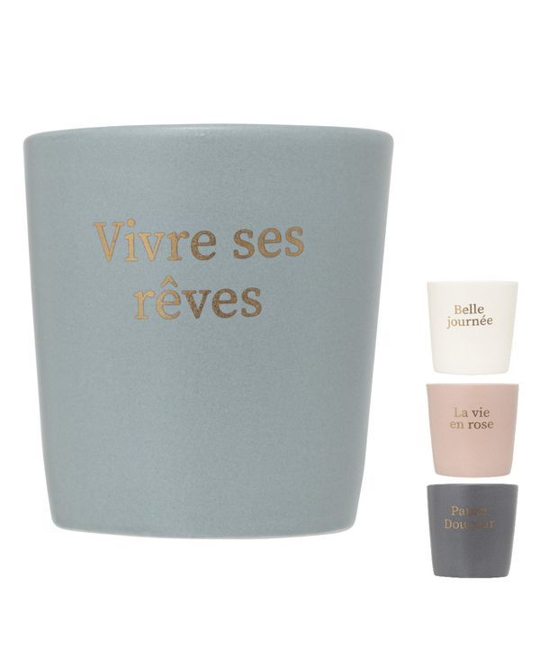Tasse À Déjeuner En Céramique Belle Journee  10Cl - Assortis