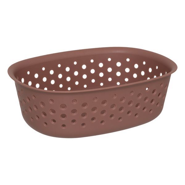 Cesta Per Il Bucato Rigida Tila Terracotta 18X13X6Cm