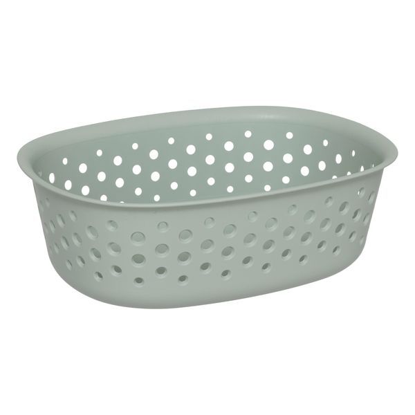 Panier À Linge Rigide Tila Sage 18X13X6Cm