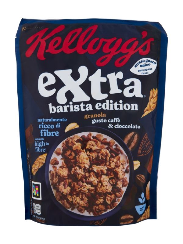 KELLOG'S Extra Barista Edition Granola Saveur Café & Chocolat 350G 