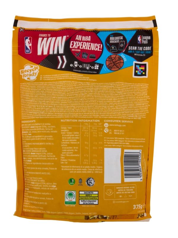 KELLOG'S Extra Granola Original 375G 