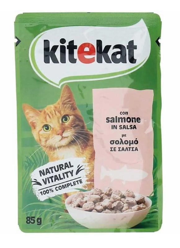 KITEKAT Cibo Umido Salmone 85G