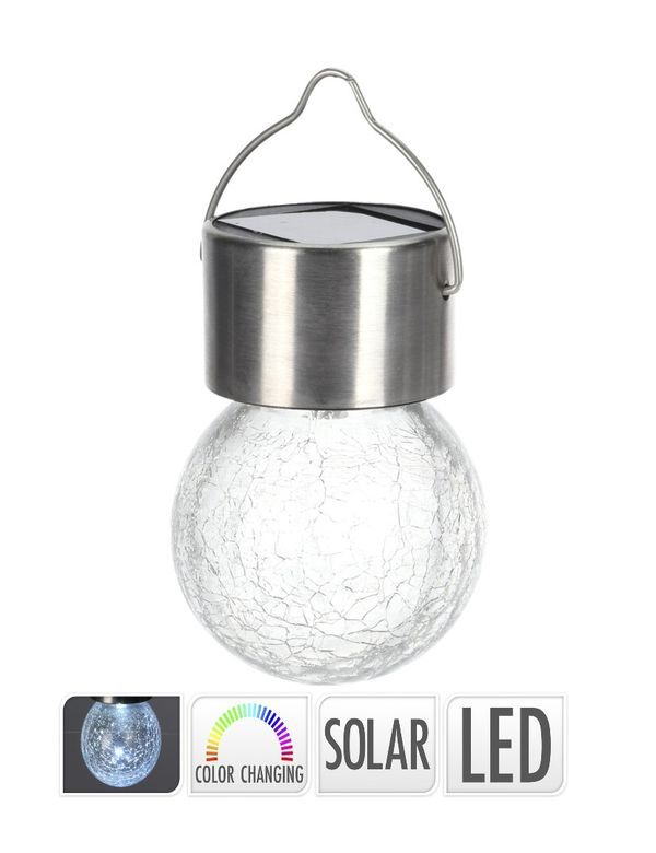 Luce Solare Da Giardino Led Multicolor 