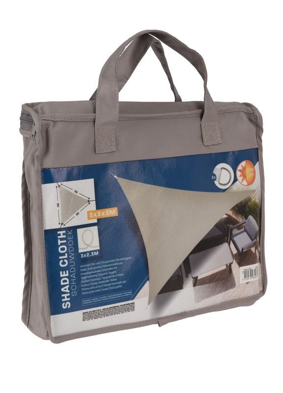  Gartenschattentuch Taupe 3X3M