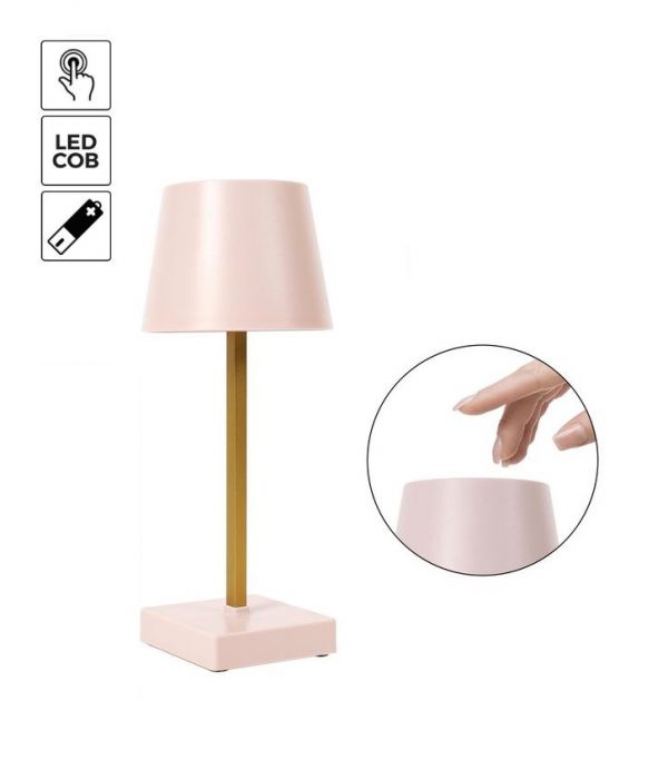 Lampada LED Touch - Rosa