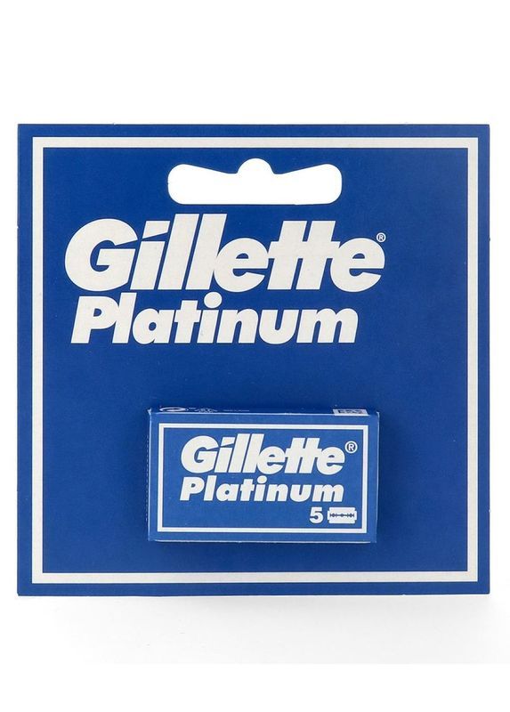 GILLETTE Lame Ricambio Platinum 5 Pezzi