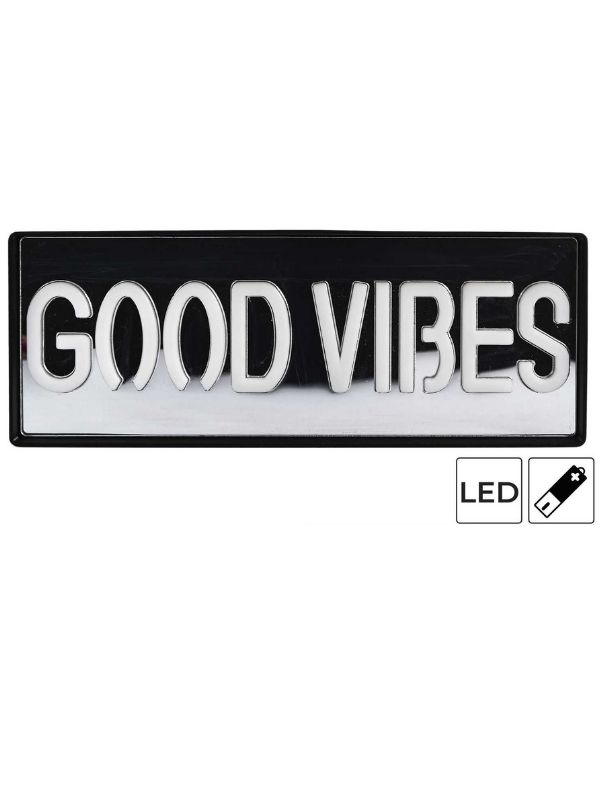  Lampe Led Effet Neon Good Vibes 