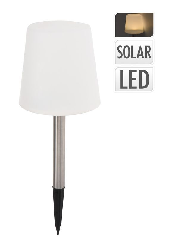 Luce Solare In Acciaio Inox 44Cm
