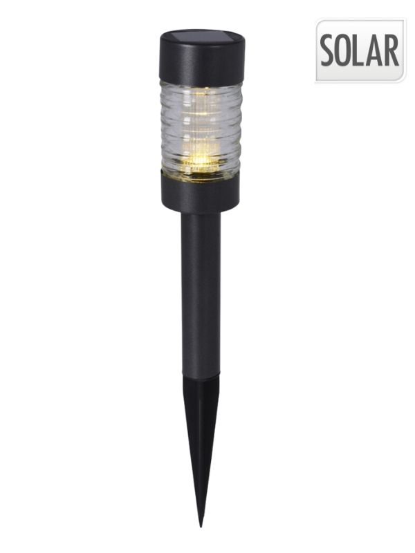 Lampada Solare Da Esterno In Acciaio Inox 6,2x26cm