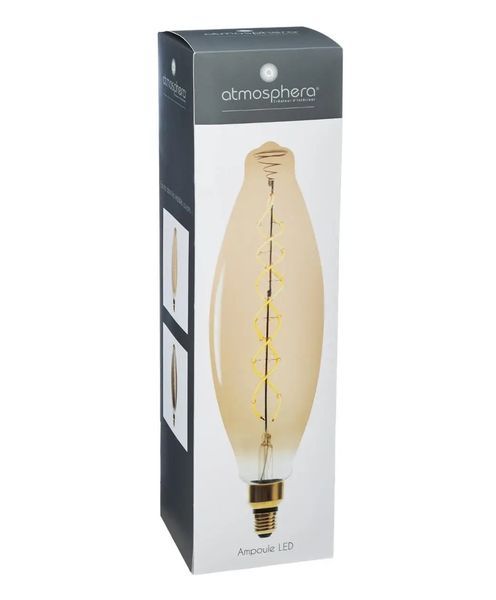 Lampadina LED Almond Filamento Ritorto E27 - 4W