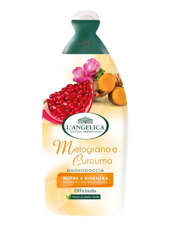 L'ANGELICA Bain Douche Grenade Et Curcuma 500Ml
