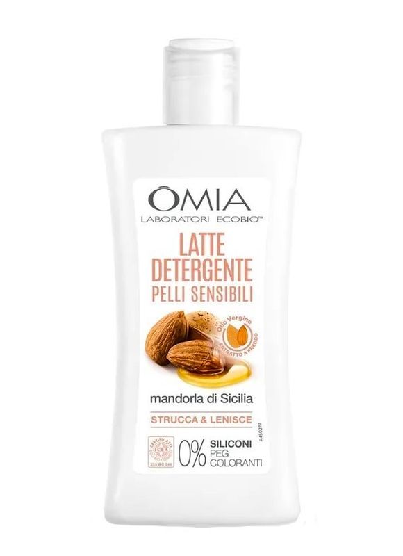 OMIA Latte Detergente Mandorla Sicilia 200Ml