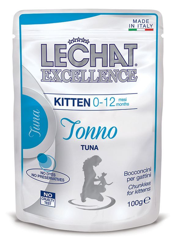 Monge Le Chat Umido Gatto Kitten Tonno 100 Gr