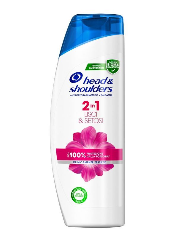 HEAD&SHOULDERS Shampoo 2&1 Lisci Setosi 225Ml