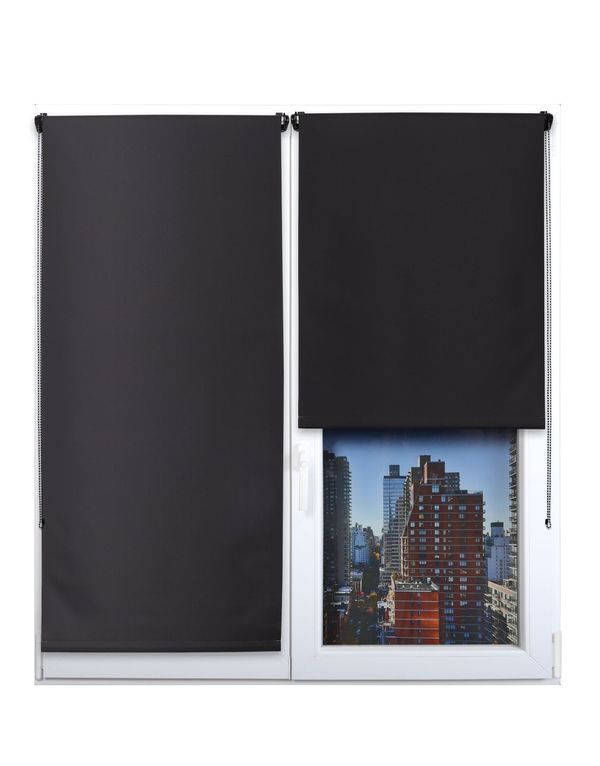 Rollladen Blind Schwarz 45X180Cm