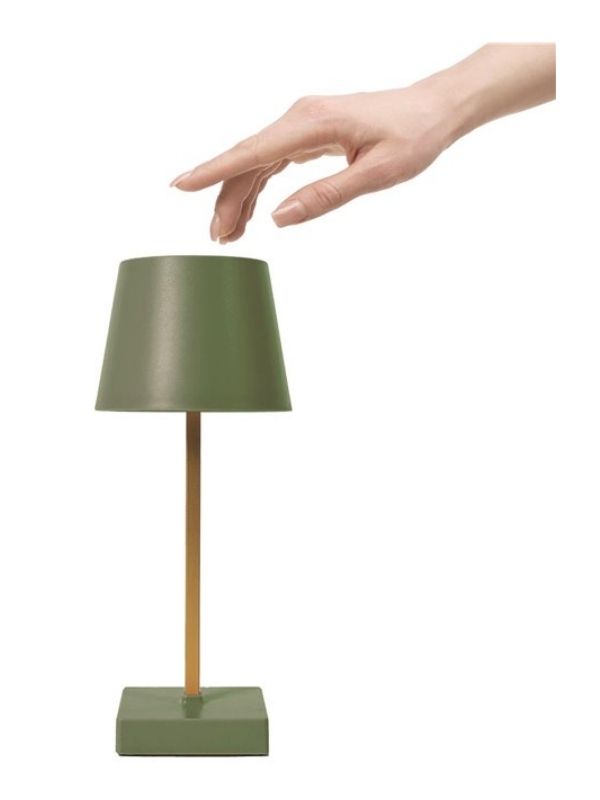 Lampe De Table À Led Tactile Vert 