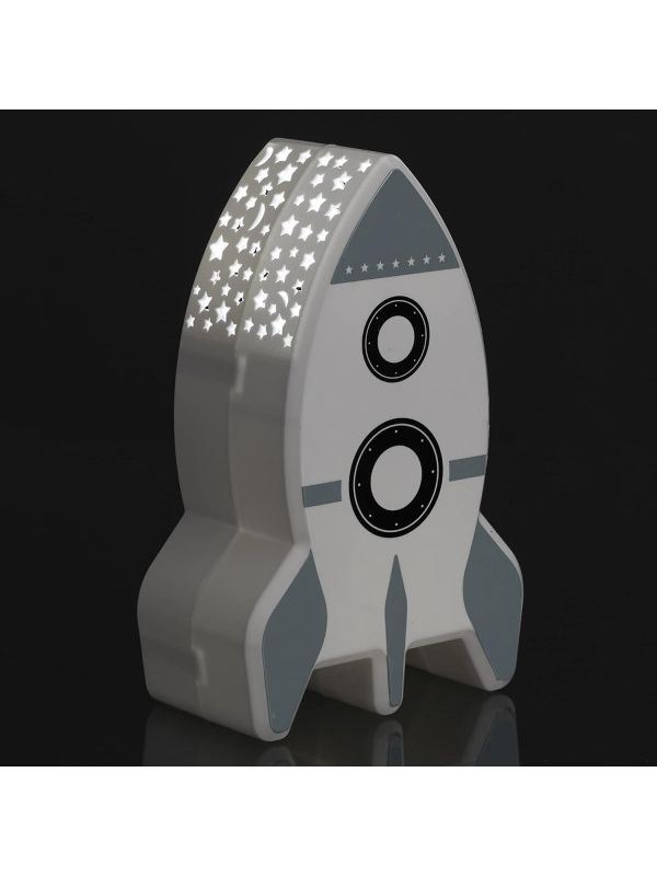 Lampe De Chevet Pour Enfants En Forme De Fusée 15Cm