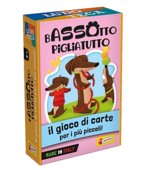 LUDOTECA Les Cartes Des Enfants Bassotto Pigliatutto