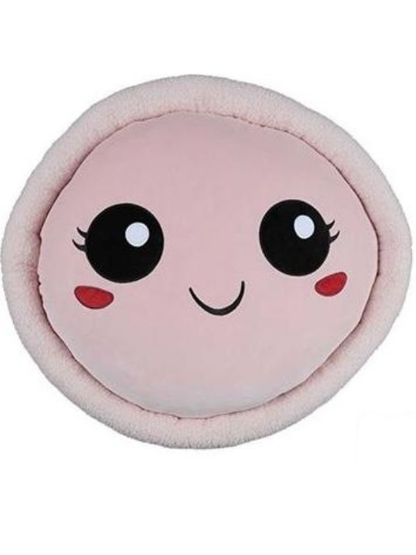 Peluche Kawaii Macarons Roses 70Cm