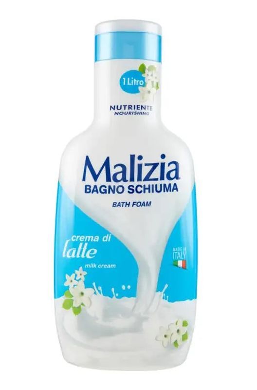 MALIZIA Bagno Schiuma Crema Di Latte 1000Ml