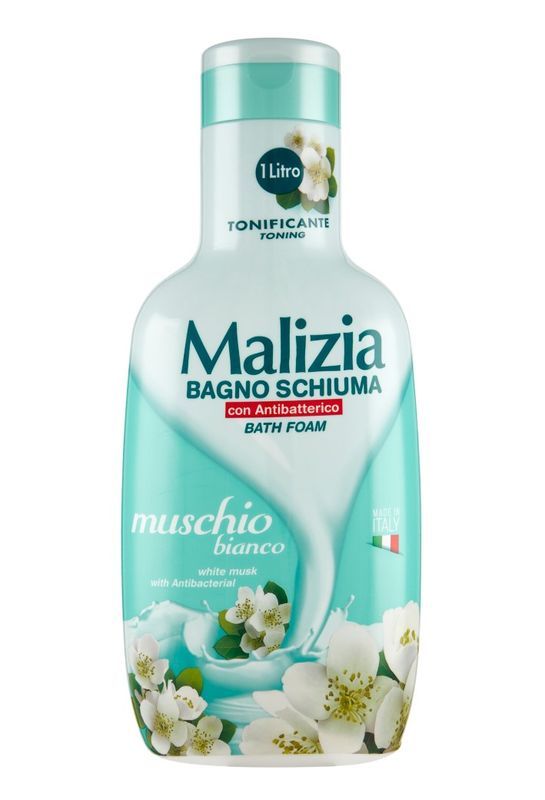 MALIZIA Bagno Schiuma Muschio Bianco 1000Ml