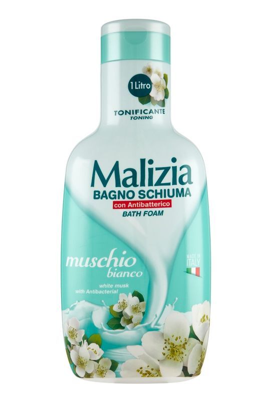 MALIZIA Bsin Mousse Musc Blanc 1000Ml