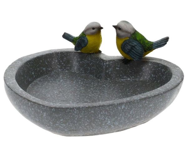 Harzschale Mit Vögeln 20Cm