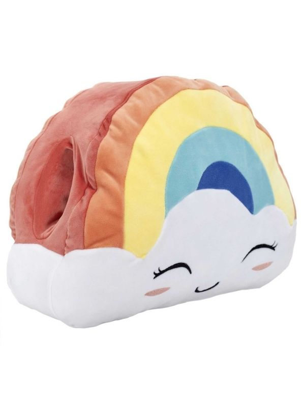  Chauffe-Mains En Peluche En Forme D’Arc-En-Ciel 