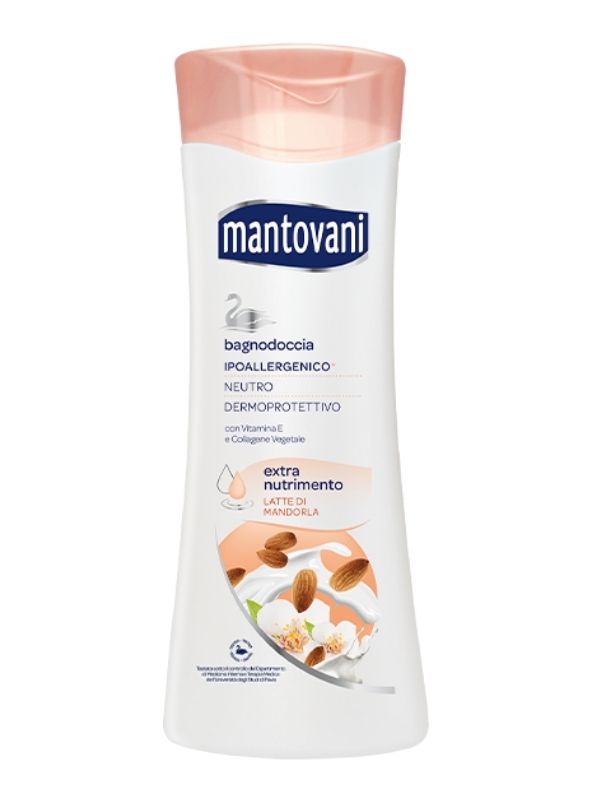 MANTOVANI Bain Douche Lait D'Amande 400Ml